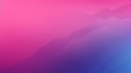 Pink magenta blue purple abstract color gradient background grainy texture effect web banner header poster design. Generative AI.