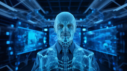 x ray image of head HD 8K wallpaper Stock Photographic Image 