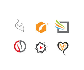 set of icons for design