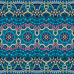 Abstract geometric damask seamless pattern ornamental. Tribal vintage abstract geometric ethnic seamless pattern ornamental.