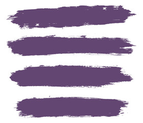 Purple grunge brush stroke ink background