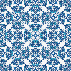 Portuguese azulejos ceramic, mexican talavera, italian sicily majolica design.