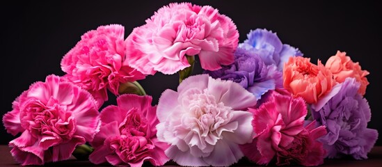 Vibrant lovely scented flowers