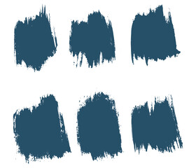 Bundle of blue brush texture background