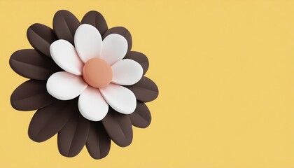 flower 3d icon