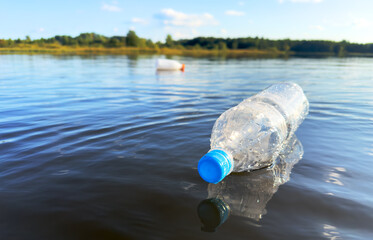 Plastic pollution is filling ocean and devastating wildlife. Aquatic trash disaster. Plastic Crisis...