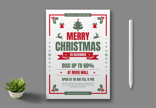 Chirstmas Flyer Template