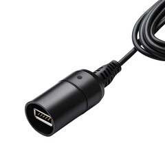 Car Charger on a isolated white background.