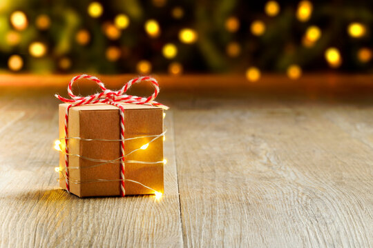 Gift box , Christmas background