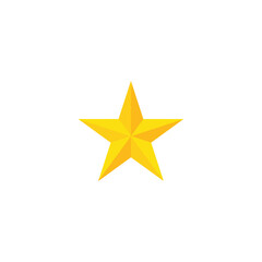  star icon vector on white background