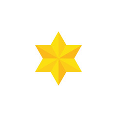  star icon vector on white background