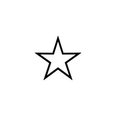  star icon vector on white background