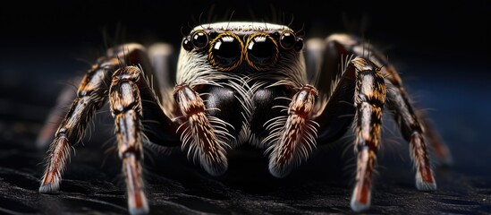Spider that jumps - obrazy, fototapety, plakaty