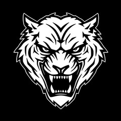 Fototapeta premium Tiger - High Quality Vector Logo - Vector illustration ideal for T-shirt graphic