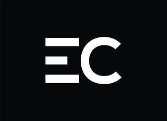 EC letter logo and monogram logo