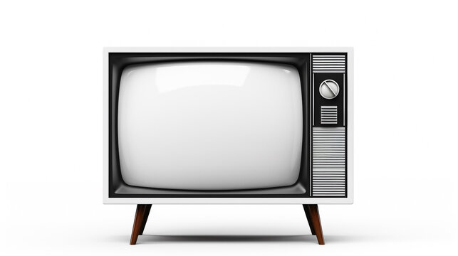 TV antiga minimalista para design gr&aacute;fico