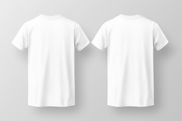 Blank White T-Shirt Mockup