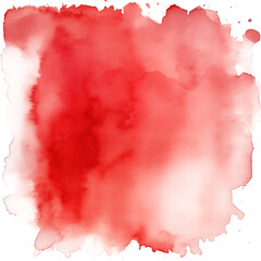 Obraz premium watercolor transparent Red element overlay spot texture