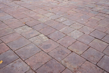 Pavement and the city. Texture, background, photo