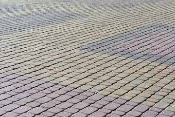 Pavement and the city. Texture, background, photo