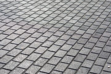 Pavement and the city. Texture, background, photo