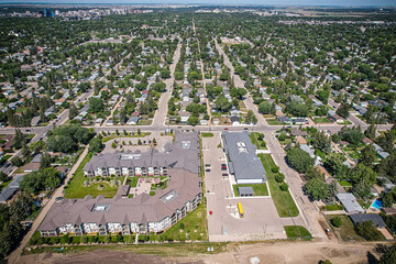 Adelaide / Churchill Aerial in Saskatoon