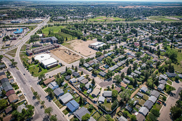 Aerial of the Fairhaven Neighborhood in Saskatoon