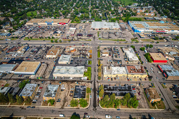 Breevort Park neighbourhood Aerial in Saskatoon