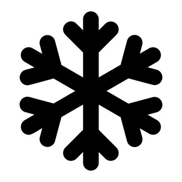 snow glyph icon