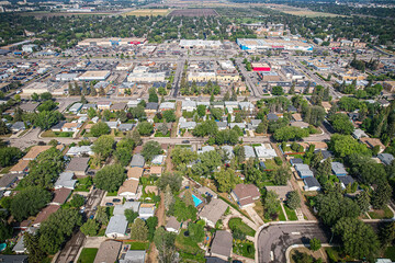 Breevort Park neighbourhood Aerial in Saskatoon