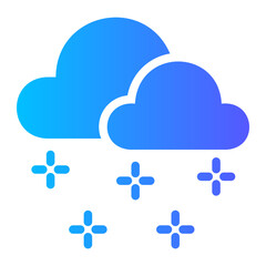 cloud gradient icon