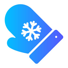 gloves gradient icon