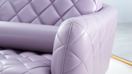 Closeup of black lounge chair. Modern minimalist home living room interior. materials for furniture finishing