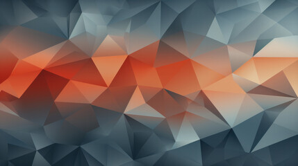 Low Poly Triangle Mosaic Background in Slate
