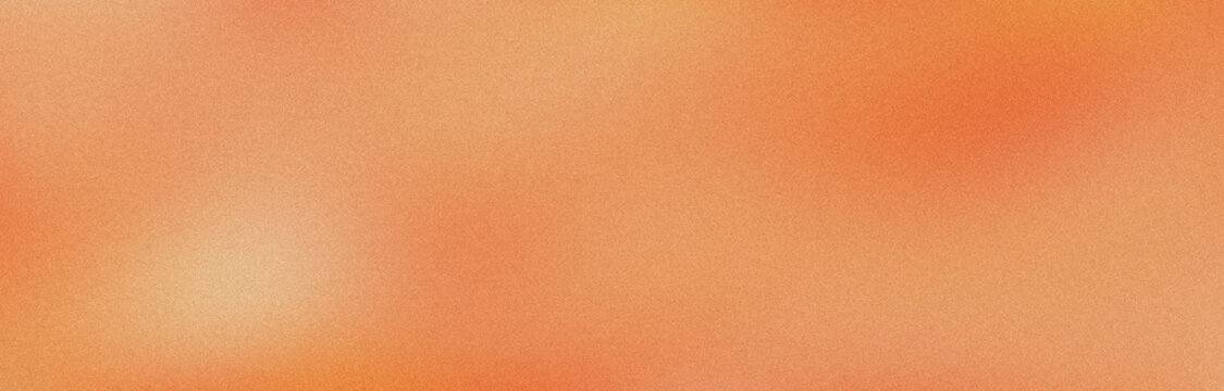 light orange peach , template empty space shine bright light and glow , grainy noise grungy spray texture color gradient rough abstract retro vibe background