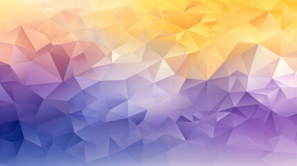 Low Poly Triangle Mosaic Background in Whimsical Lavender