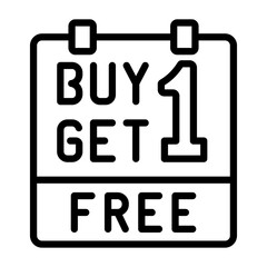 Buy One Get One Icon
