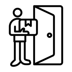 Doorstep Delivery Icon