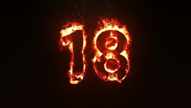 Burning Number 18. Fire Number