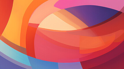 Multicolored Color-Field Abstraction for Dynamic and Expressive Visual Artistry.