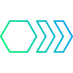 Futuristic HUD Arrow