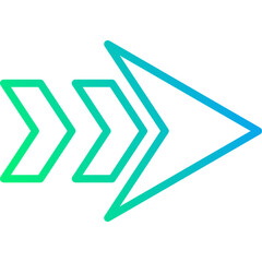 Futuristic HUD Arrow