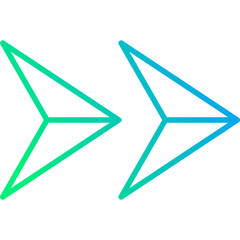 Futuristic HUD Arrow