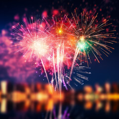 Fireworks Frenzy: A Sky Full of Celebration