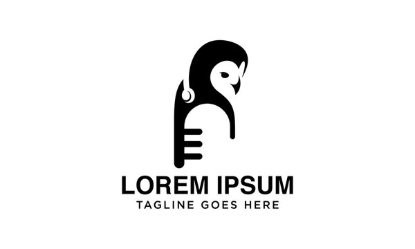 owl podcast logo design