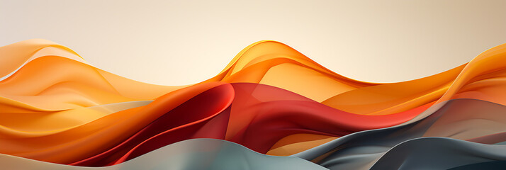 Abstract background with colorful silk waves.A soft and elegant fabric with abstract waves