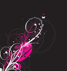 Graphic bloom vector image