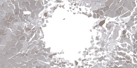 Opening Brocken Wall Big Empty