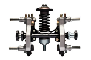 Strut Spring Compressor Isolated on Transparent Background. Ai