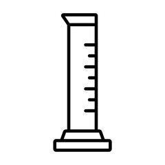 Graduated Cylinder Icon